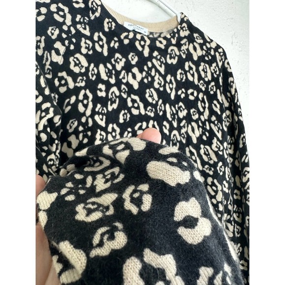 Equipment femme sloane leopard print cashmere sweater - Picture 5 of 8
